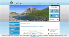 Desktop Screenshot of comune.canosio.cn.it